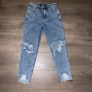 Hollister Distressed Mom Jeans